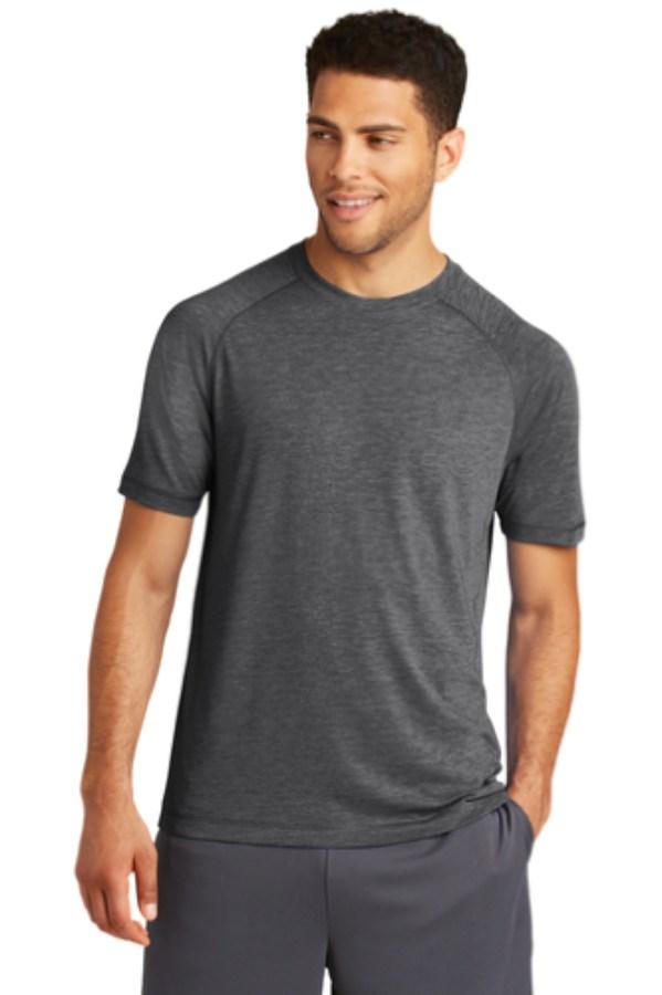 Picture of Sport-Tek PosiCharge Tri-Blend Wicking Raglan Tee