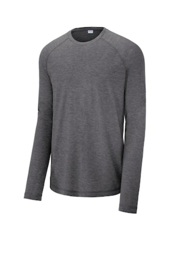 Picture of Sport-Tek PosiCharge Long Sleeve Tri-Blend Wicking Raglan Tee