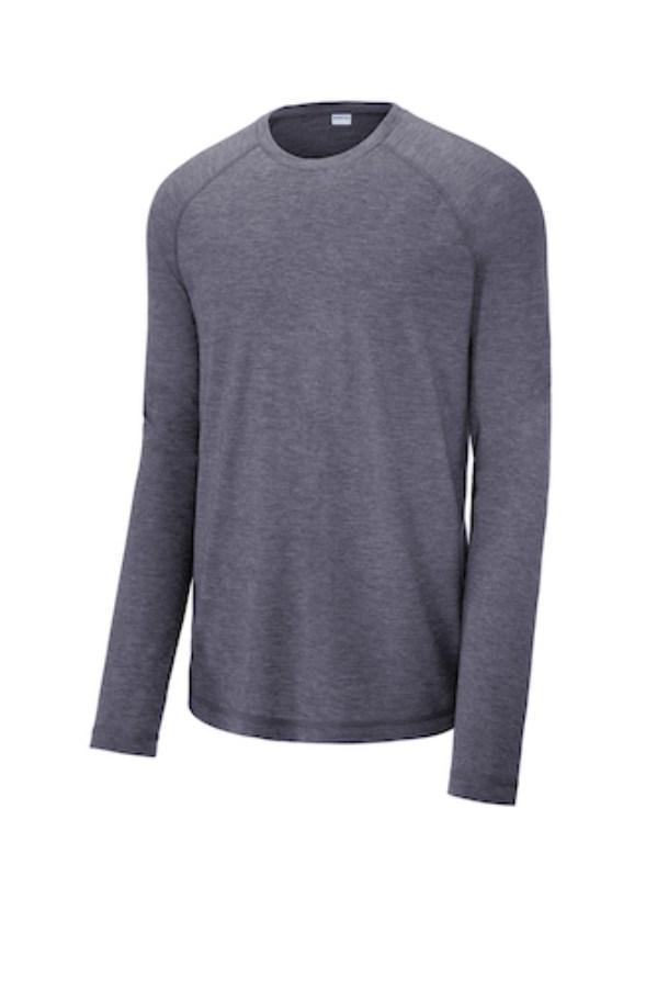 Picture of Sport-Tek PosiCharge Long Sleeve Tri-Blend Wicking Raglan Tee