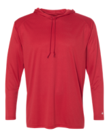 Picture of Badger Unisex B-Core Hooded Long Sleeve T-Shirt