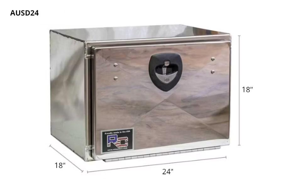 Picture of RC Industries M Series Aluminum Toolbox w/Stainless Steel Door