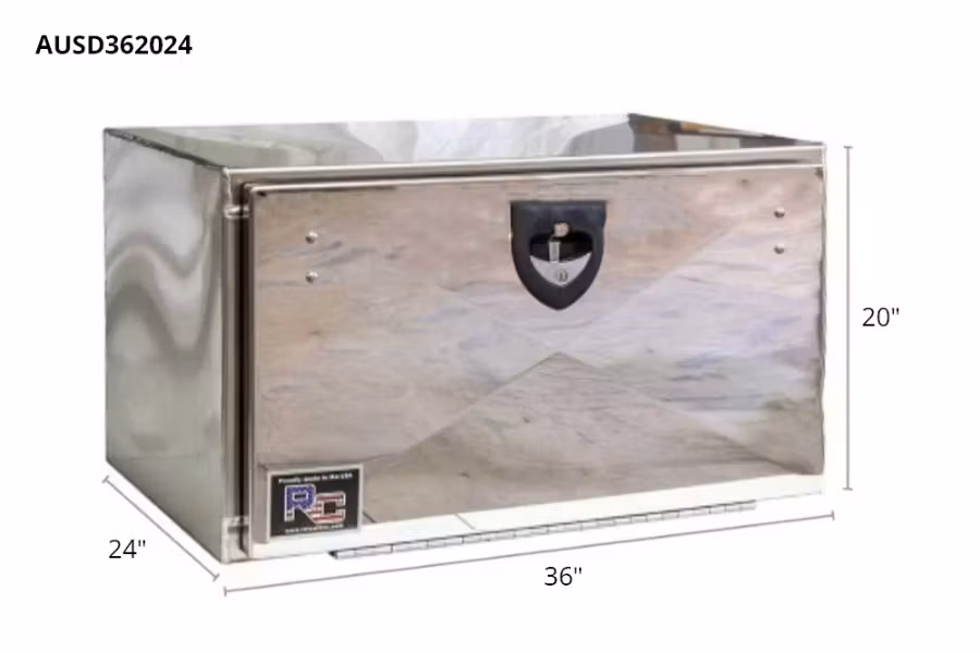 Picture of RC Industries M Series Aluminum Toolbox w/Stainless Steel Door