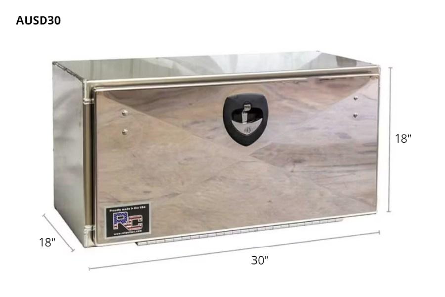 Picture of RC Industries M Series Aluminum Toolbox w/Stainless Steel Door