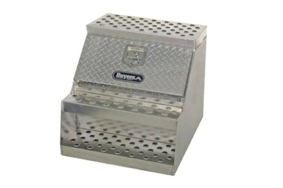 Picture of Buyers Aluminum Step Toolbox 24" x 28" x 18"