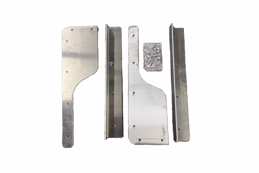 Picture of Zip's Rubber Front Chevy C5500-6500 Mudflap and Braket Kit