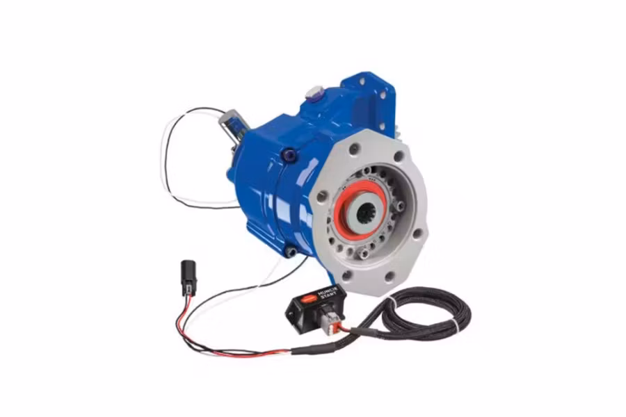 Picture of Muncie MD Allison PTO .97:1 SAE "B" 2/4 Bolt Flange with a SAE "B" 7/8"-13T Shaft