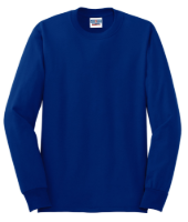 Picture of Jerzees Dri-Power 50/50 Cotton/Poly Long Sleeve T-Shirt