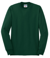 Picture of Jerzees Dri-Power 50/50 Cotton/Poly Long Sleeve T-Shirt