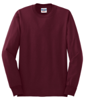 Picture of Jerzees Dri-Power 50/50 Cotton/Poly Long Sleeve T-Shirt