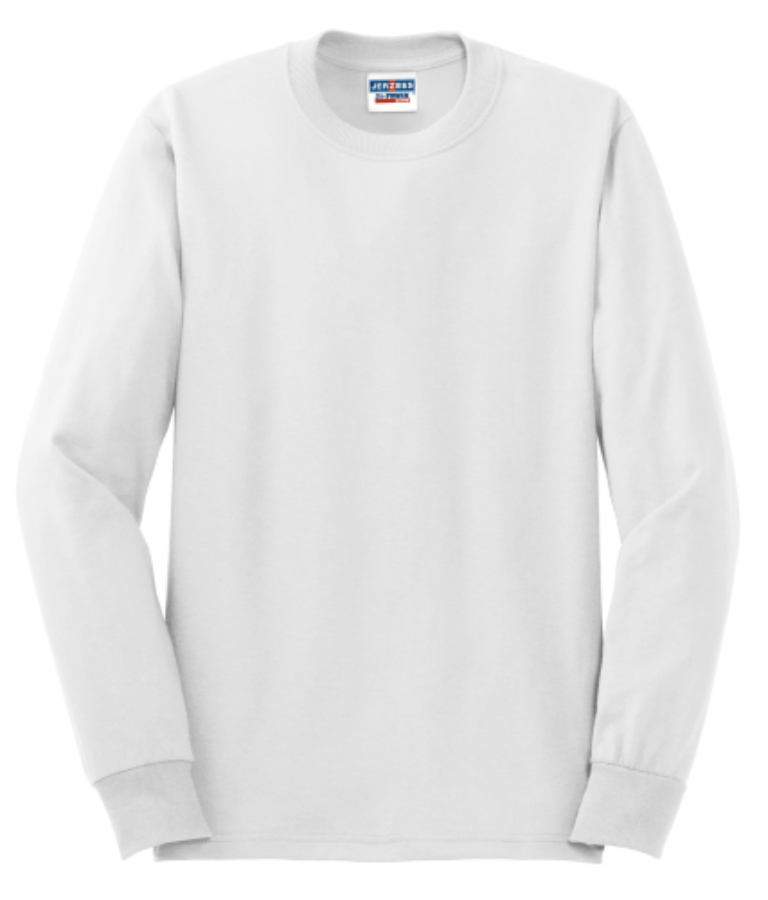 Picture of Jerzees Dri-Power 50/50 Cotton/Poly Long Sleeve T-Shirt