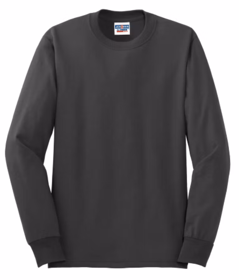 Picture of Jerzees Dri-Power 50/50 Cotton/Poly Long Sleeve T-Shirt