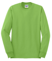 Picture of Jerzees Dri-Power 50/50 Cotton/Poly Long Sleeve T-Shirt