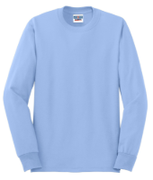 Picture of Jerzees Dri-Power 50/50 Cotton/Poly Long Sleeve T-Shirt