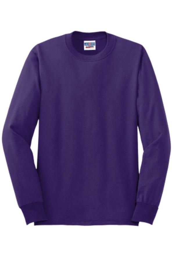 Picture of Jerzees Dri-Power 50/50 Cotton/Poly Long Sleeve T-Shirt