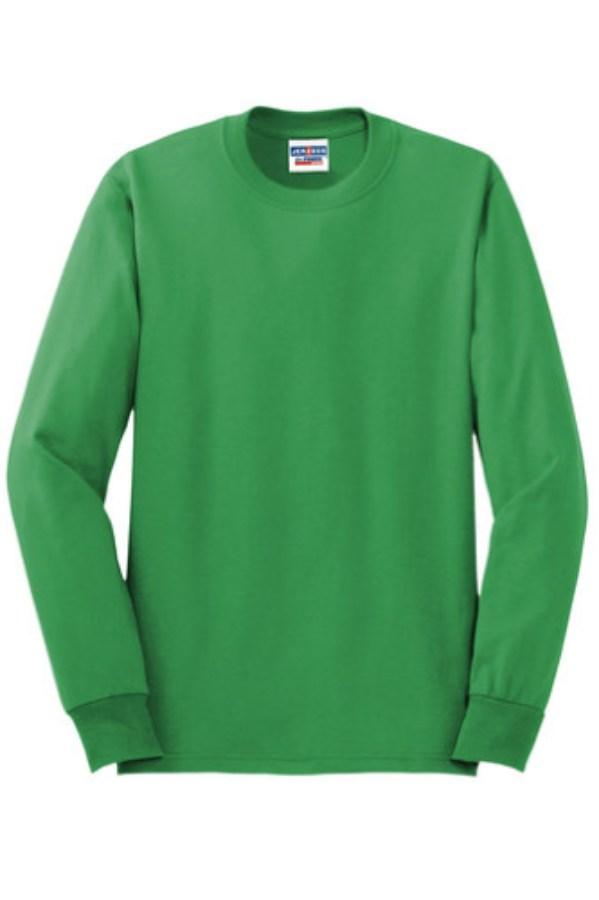 Picture of Jerzees Dri-Power 50/50 Cotton/Poly Long Sleeve T-Shirt
