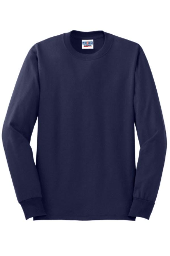 Picture of Jerzees Dri-Power 50/50 Cotton/Poly Long Sleeve T-Shirt