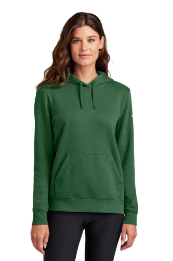 Picture of Nike Women's Club Fleece Sleeve Swoosh Pullover Hoodie