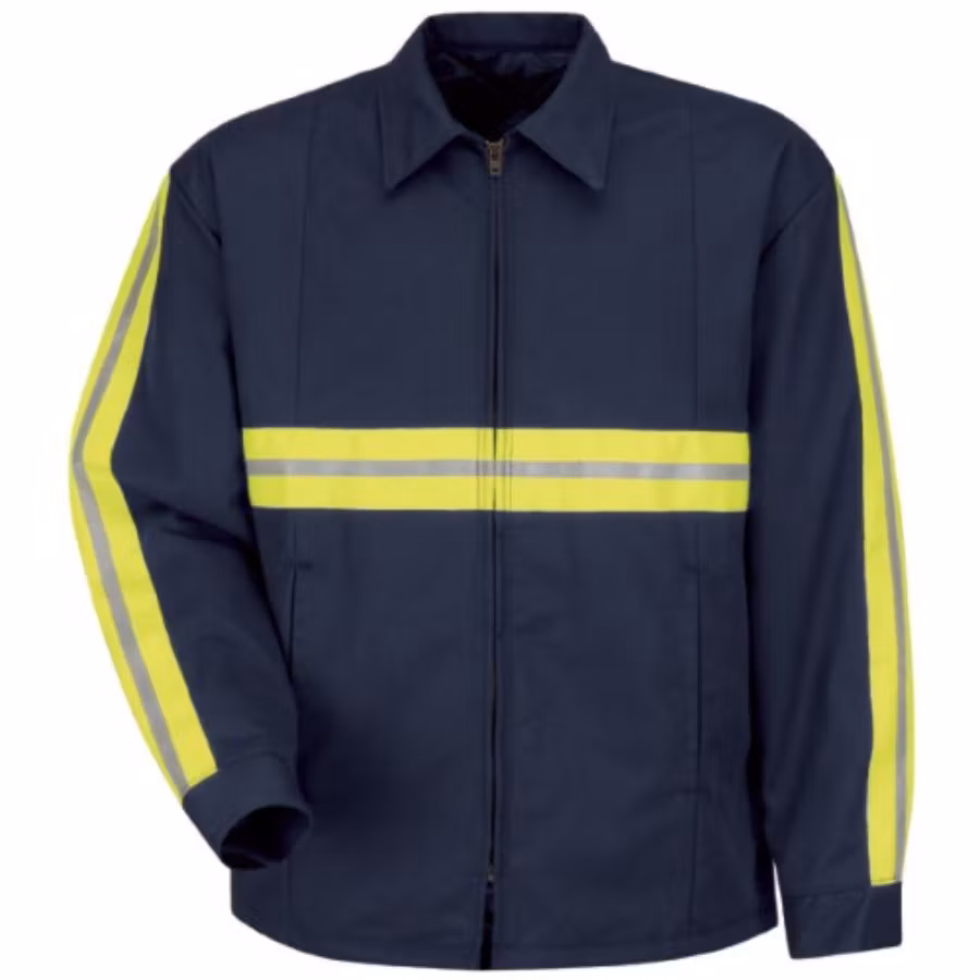 Picture of Red Kap Men's Enhanced Vis Perma-Lined Panel Jacket