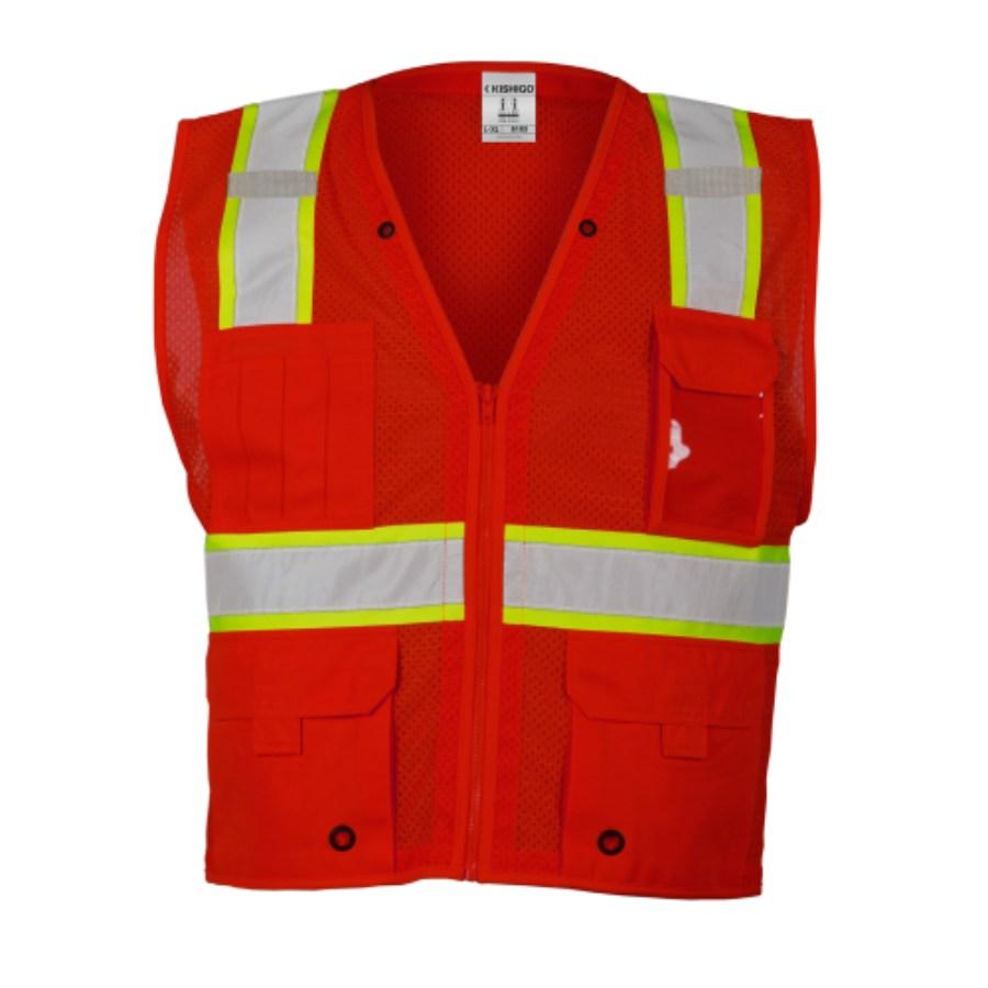 Picture of Kishigo Enhanced Visibility Multi Pocket Mesh Vest