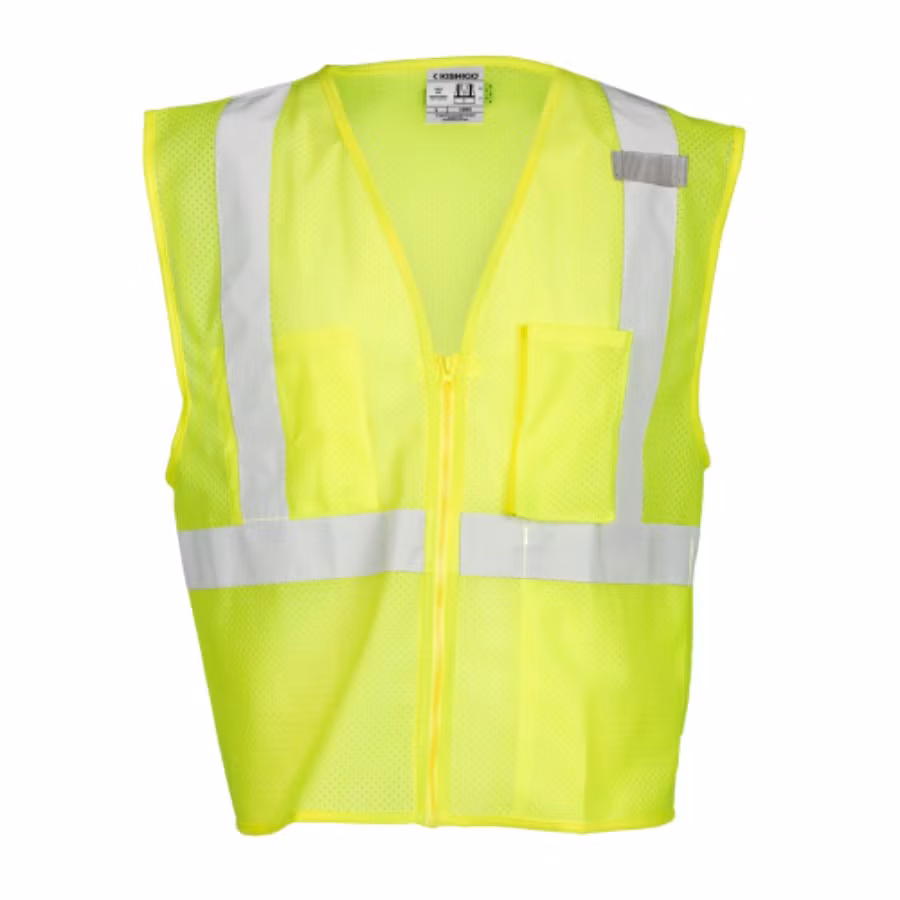 Picture of Kishigo 3 Pocket Class 2 Zipper Mesh Vest