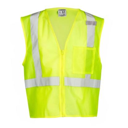 Picture of Kishigo Class 2 Single Pocket Zipper Mesh Vest