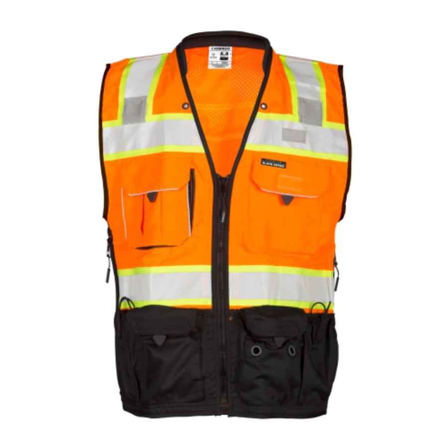 Picture of Kishigo Class 2 Black Series Surveyors Vest