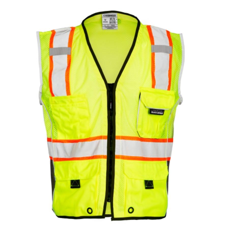 Picture of Kishigo Class 2 Black Series Heavy Duty Vest