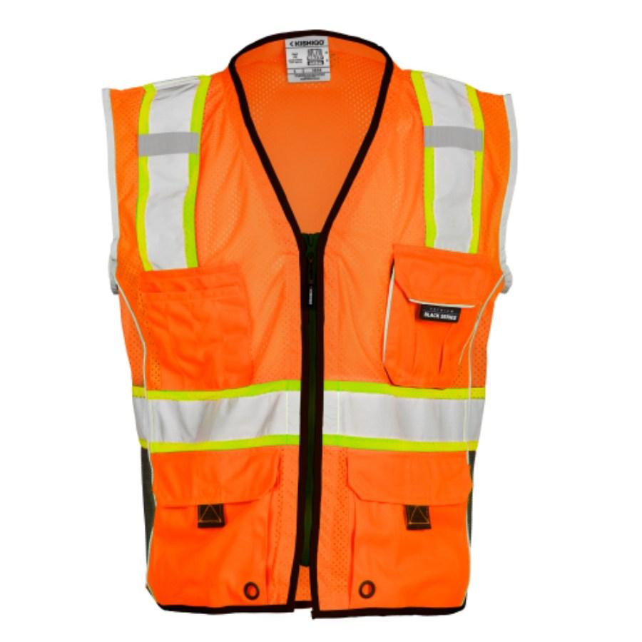 Picture of Kishigo Class 2 Black Series Heavy Duty Vest