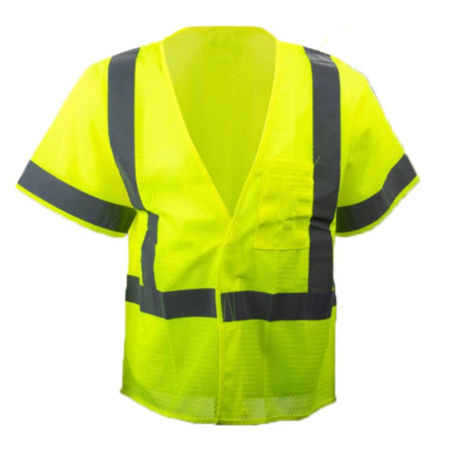 Picture of Kishigo Class 3 Velcro Vest with Silver Tape