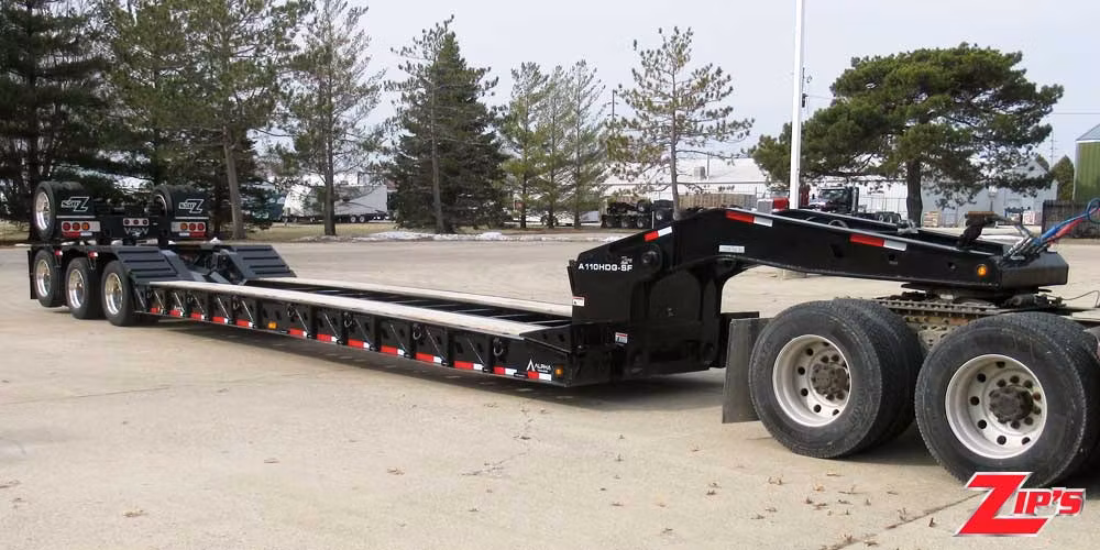 Picture of 2022 Alpha A110HDG-SF Detachable Goose Neck 53' Industrial Trailer, 23212