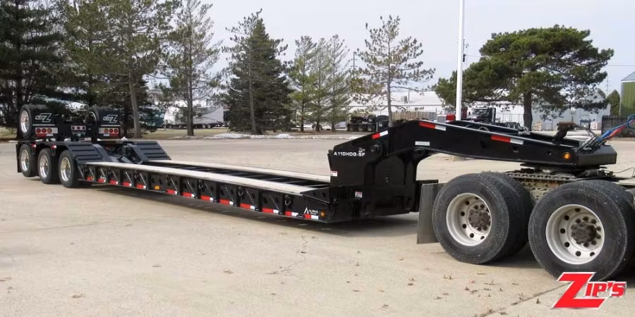 Picture of 2022 Alpha A110HDG-SF Detachable Goose Neck 53' Industrial Trailer, 23212