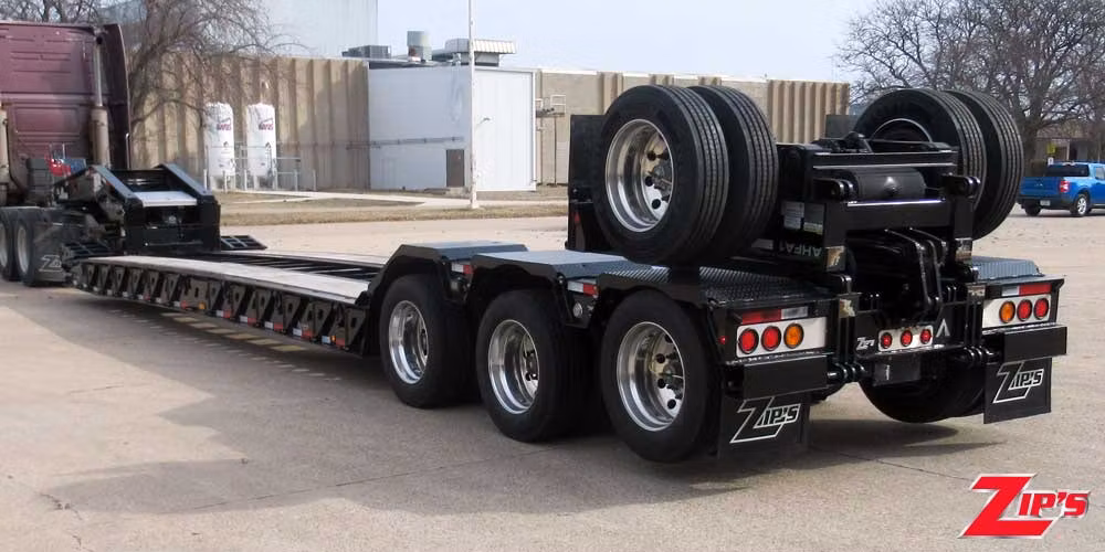 Picture of 2022 Alpha A110HDG-SF Detachable Goose Neck 53' Industrial Trailer, 23212