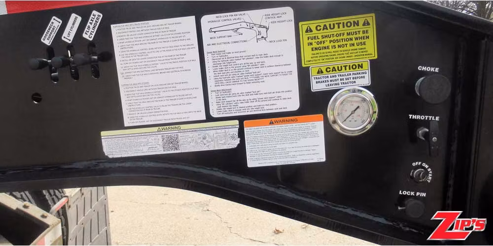 Picture of 2022 Alpha A110HDG-SF Detachable Goose Neck 53' Industrial Trailer, 23212