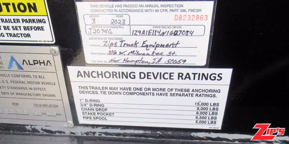 Picture of 2022 Alpha A110HDG-SF Detachable Goose Neck 53' Industrial Trailer, 23212