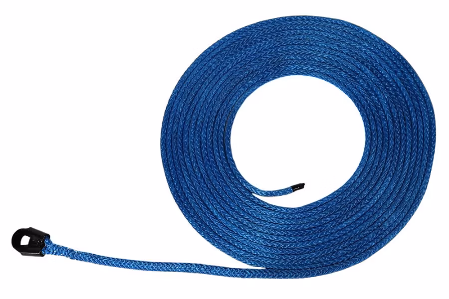 Picture of AmSteel-Blue Synthetic Winch Lines w/ Closed Thimble