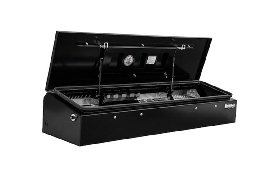 Picture of Buyers Heavy Duty Gloss Black Steel Flatbed Box