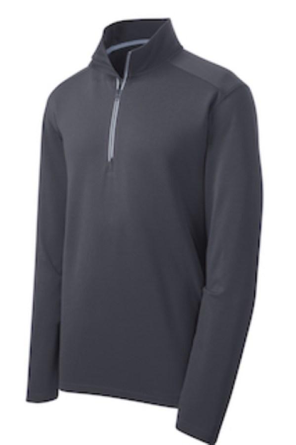 Picture of Sport-Tek Sport-Wick Textured 1/4-Zip Pullover