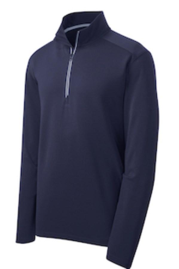 Picture of Sport-Tek Sport-Wick Textured 1/4-Zip Pullover