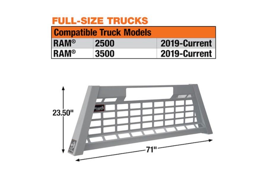 Picture of Buyers Full Coverage Heavy Duty GuardDogg Headache Rack