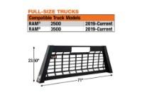 Picture of Buyers Full Coverage Heavy Duty GuardDogg Headache Rack