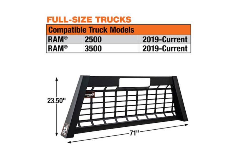 Picture of Buyers Full Coverage Heavy Duty GuardDogg Headache Rack