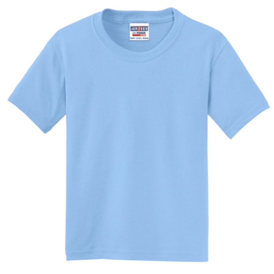 Picture of Jerzees Youth Dri-Power 50/50 Cotton/Poly T-Shirt