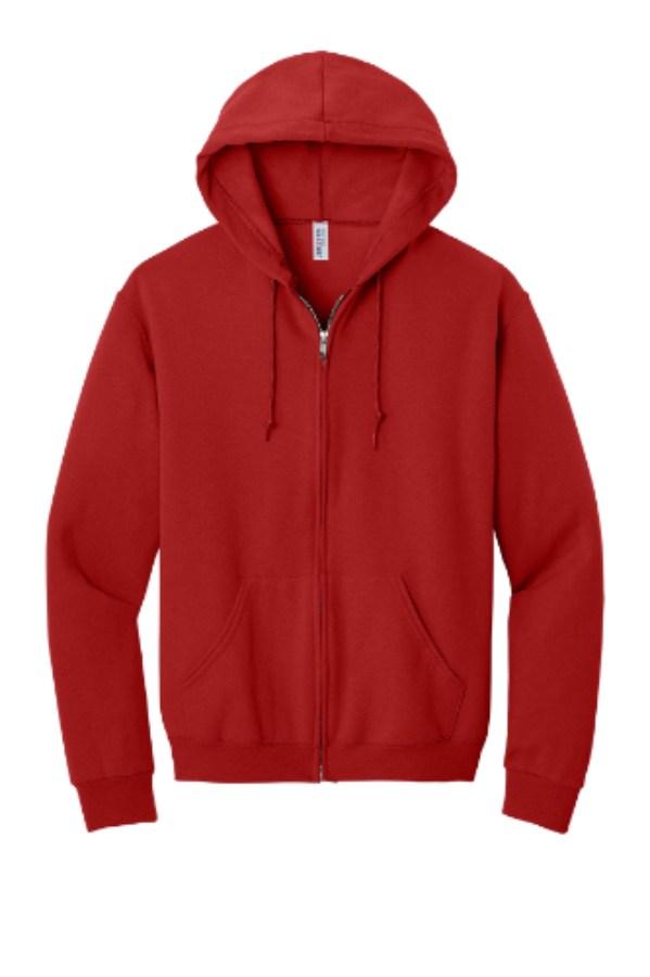 Picture of Jerzees NuBlend Full-Zip Hooded Sweatshirt