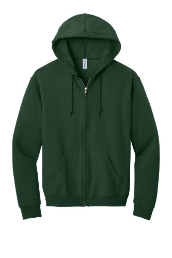 Picture of Jerzees NuBlend Full-Zip Hooded Sweatshirt