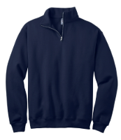 Picture of Jerzees NuBlend 1/4-Zip Cadet Collar Sweatshirt