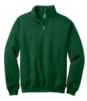 Picture of Jerzees NuBlend 1/4-Zip Cadet Collar Sweatshirt