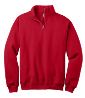Picture of Jerzees NuBlend 1/4-Zip Cadet Collar Sweatshirt
