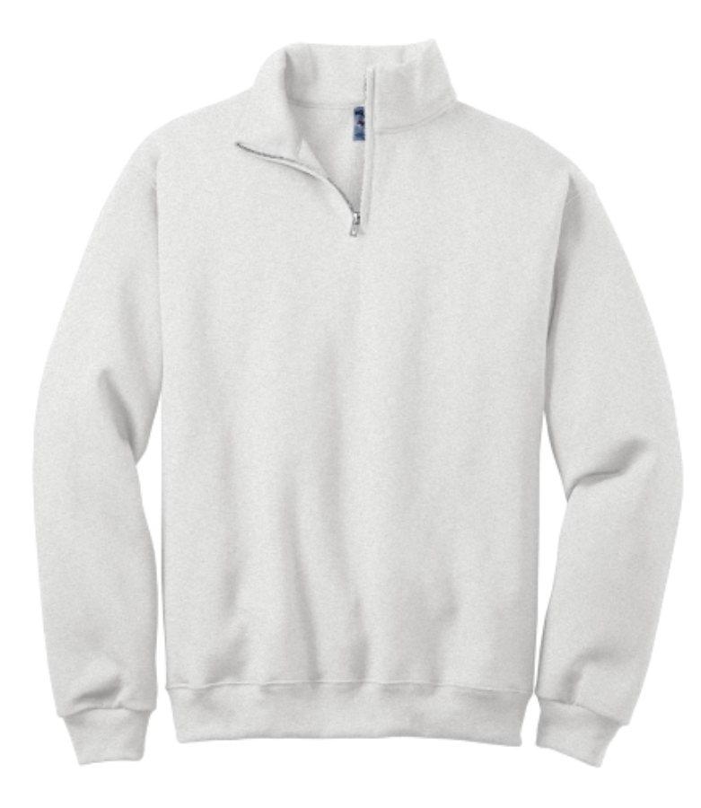 Picture of Jerzees NuBlend 1/4-Zip Cadet Collar Sweatshirt