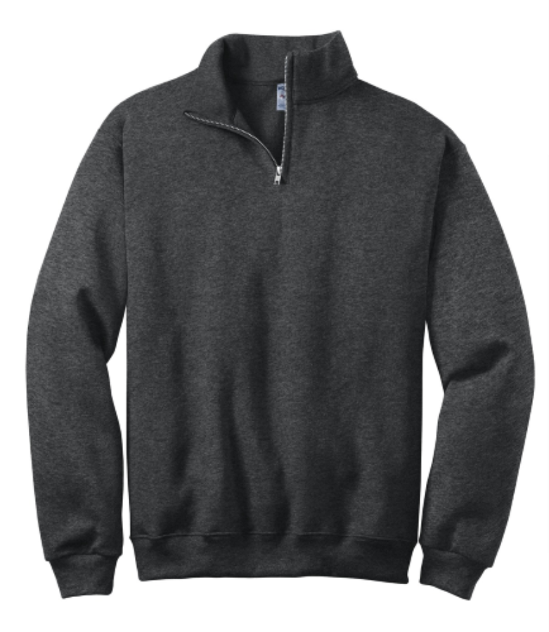 Picture of Jerzees NuBlend 1/4-Zip Cadet Collar Sweatshirt