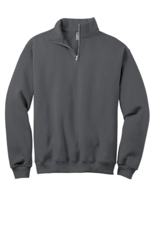 Picture of Jerzees NuBlend 1/4-Zip Cadet Collar Sweatshirt